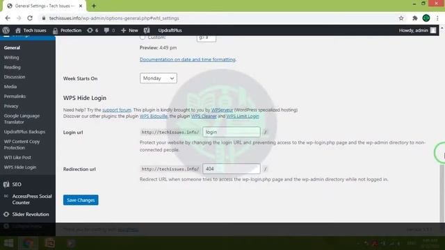 How to Change WP Admin Login URL with WPS Hide Admin Plugin in Hindi Urdu with English Subtitles смотреть онлайн