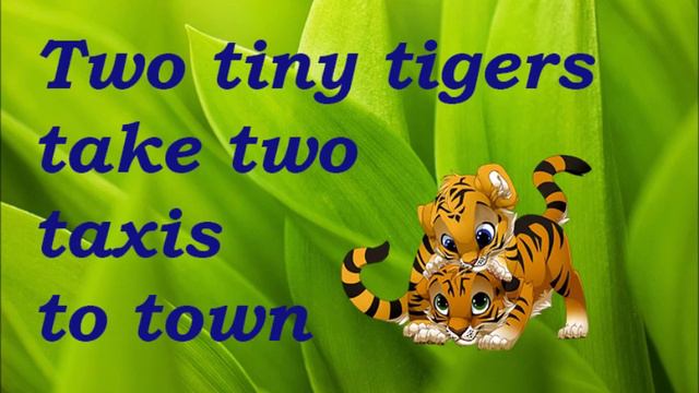 ENGLISH TONGUE TWISTER For KIDS!!!