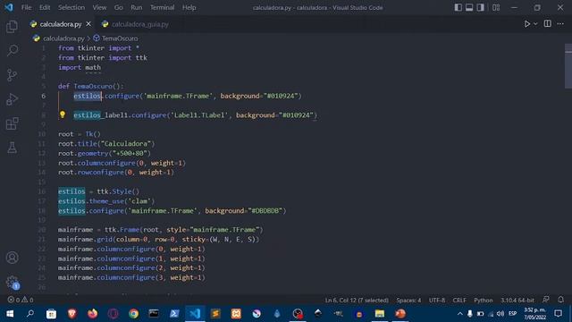 4 COMO HACER UNA CALCULADORA AVANZADA CON PYTHON TKINTER (Parte 2) смотреть онлайн