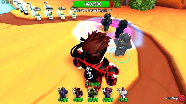 КЛОК ВУМЕН И ТВ СКИБИДИ ТУАЛЕТ В НОВОМ ОБНОВЛЕНИИ В Skibidi Tower Defense В РОБЛОКС ! смотреть онлайн