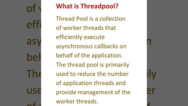What is Threadpool in Java? @javasip-official смотреть онлайн