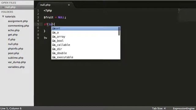 PHP Basics Lesson 13: NULL смотреть онлайн