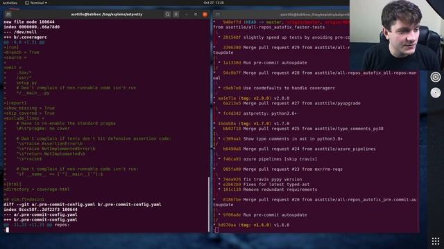 git diff A...B (3 dots) (beginner - intermediate) anthony explains #129 смотреть онлайн