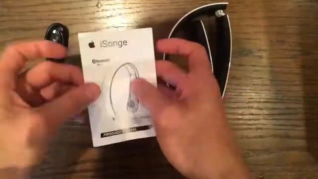 Isonge - распаковка беспроводных наушников смотреть онлайн