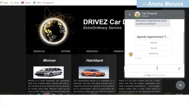 ECE 574 Final Project: ChatBot for Car Dealership смотреть онлайн