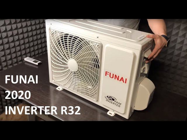 Обзор инверторного кондиционера FUNAI RACI-SM25HP (Inverter R32, 2020 год) смотреть онлайн