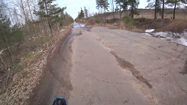 ZUUMAV FX CR300NC Первый выезд. Земля была близко.