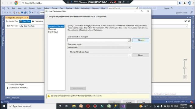SSIS TUTORIALS FOR BEGINNERS||9.OLEDB SOURCE TO EXCEL DESTINATION IN SSIS #ssis #msbi смотреть онлайн