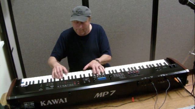 She's A Rainbow (Rolling Stones) - 1st song I played on Kawai MP7 смотреть онлайн