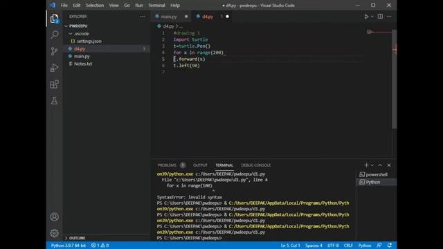 004 Black and White Drawing Pattern||Python Turtle - Circle Spirograph Tutorial || смотреть онлайн