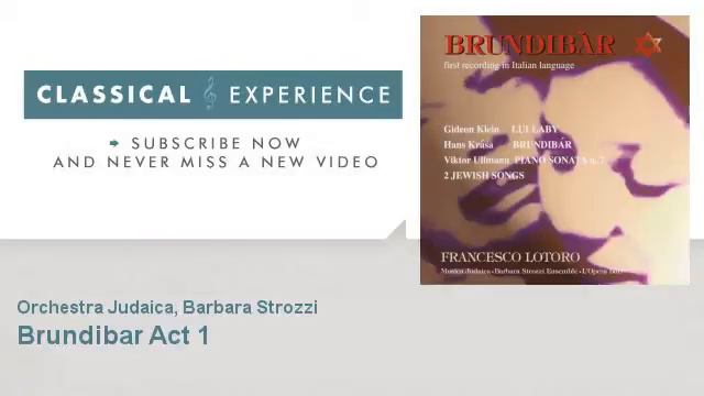 Hans Krasa : Brundibar Act 1 смотреть онлайн