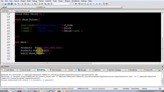 Copy Constructor by Anand Mahajan, Mahajan Computers, Kurukshetra смотреть онлайн