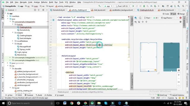 [Part 7] Get and show chat message using firebase real time database in Android Studio using Kotlin смотреть онлайн