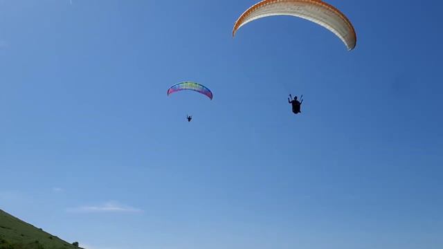 Парапланерные соревнования на Юце по точности, параплан - полёт на точность, парапланеризм смотреть онлайн