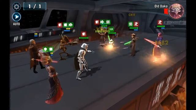 SWGOH last node battle, Daka RNG смотреть онлайн
