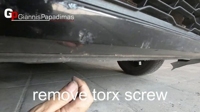 SEAT Ibiza 2017-present front bumper removal смотреть онлайн