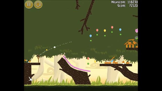 Angry Birds Walkthrough Level 6-15 [3 Stars] смотреть онлайн