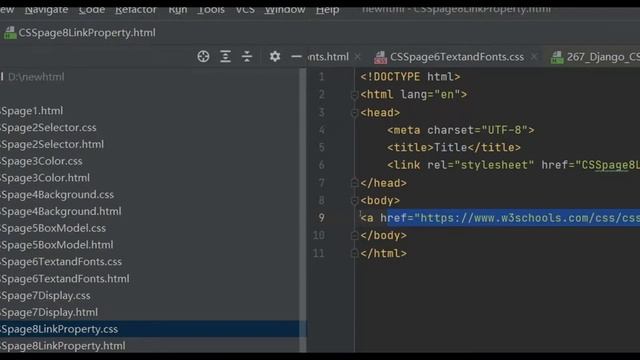 Python网站开发系列19 CSS系列8 链接(link)属性—Python程序设计系列269 смотреть онлайн