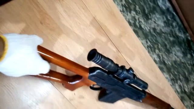 СВД из дерева своими руками. смотреть онлайн