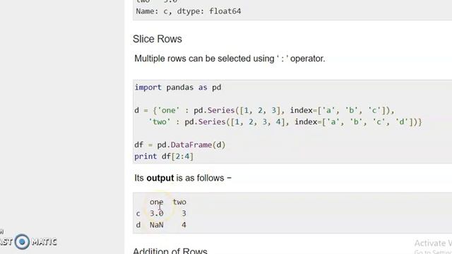 Class-12 IP Python Pandas Dataframe Rows Operations смотреть онлайн