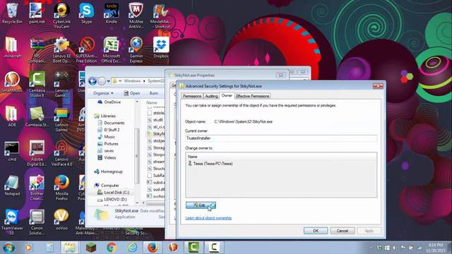 How To Get Ownership Of A File From TrustedInstaller смотреть онлайн