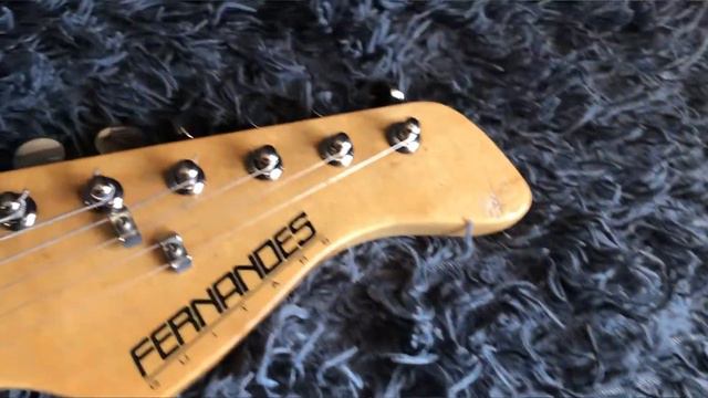 Fernandes Stratocaster demo смотреть онлайн