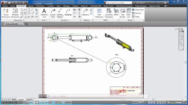 Product Design Suite Test Drive - AutoCAD Documentation Inventor AutoCAD Mechanical SUB RO смотреть онлайн