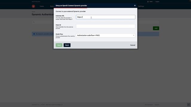 Using Dynamic Authentication Providers feature in Duende IdentityServer with AdminUI. смотреть онлайн