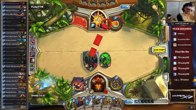 Hearthstone: Trump Cards - 213 - Part 3: Trump's Axe Is Amazing (Warrior Arena) смотреть онлайн