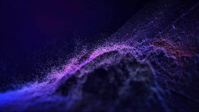 4K Futuristic Neon Abstract Particles Looping Background. Free Stock Footage