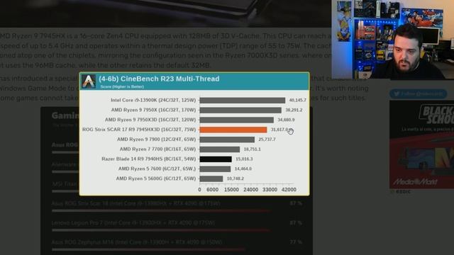 AMD acompaña sus Ryzen 9 7945HX3D de soluciones de software para optimizar la 3D V-Cache смотреть онлайн