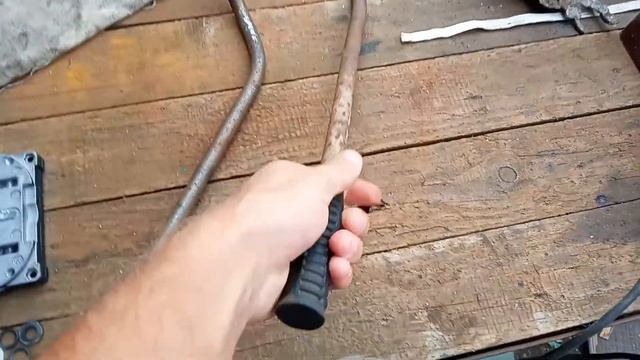 Самодельный рычаг включения почвофрезы мототрактора. смотреть онлайн