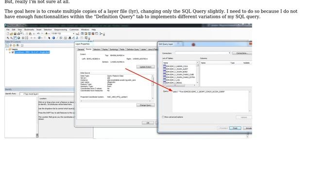 What is the C# Arcobject I must use in order to set programatically the SQL Query of an LYR file? смотреть онлайн