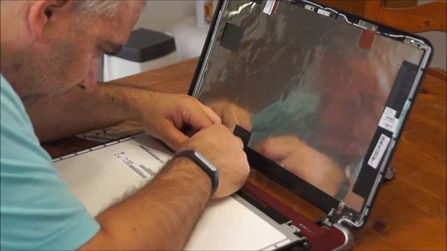 Laptop screen replacement / How to replace laptop screen HP-Compaq PAVILION 15-N216SF смотреть онлайн