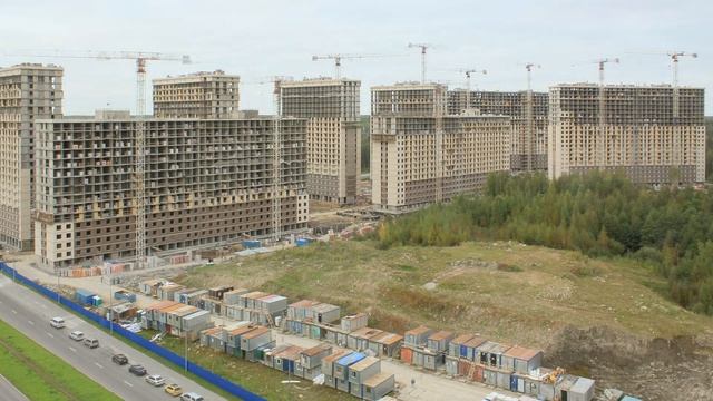 Строительство ЖК «Юнтолово» смотреть онлайн