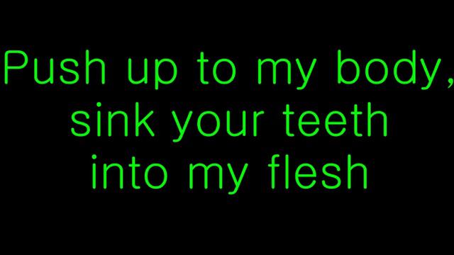 Simon Curtis - Flesh (lyrics)