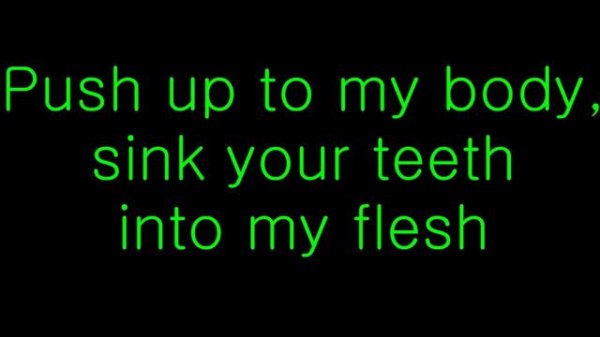 Simon Curtis - Flesh (lyrics)