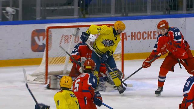 Гол Зугана принёс «Красной Армии» победу над «Атлантом» смотреть онлайн