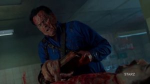 Эш против зловещих мертвецов  в морге