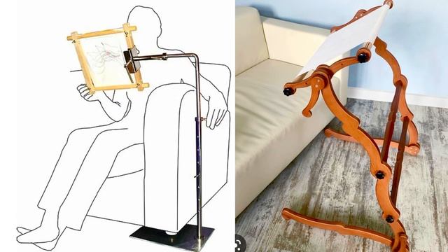 Станки для Вышивки. Обзор Daylight StitchSmart и Лампа для Рукоделия Unolamp