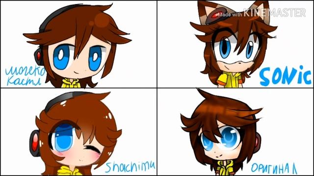 4 стиля рисования ( 2 из 4 я плохо нарисовала и это МК и Соник) смотреть онлайн