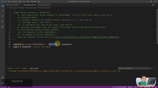 [Juho's AutoHotkey Tutorial #13 RegEx] RegEx Pattern Part 6 - Option Prefix смотреть онлайн