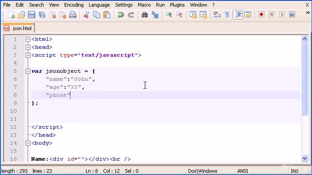 02 Output JSON (Section 5 - JSON) смотреть онлайн