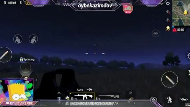 JONLI EFIR (PUBG MOBILE 0.9.0) ночной карта #4 смотреть онлайн