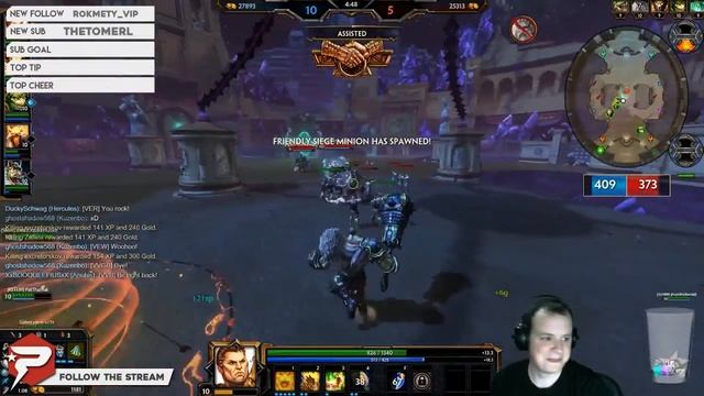 CORRUPTED ARENA! New SMITE Adventure Live Gameplay (PC) смотреть онлайн