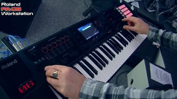 NEW! Roland FA-06 Workstation Full Demo at PMTVUK