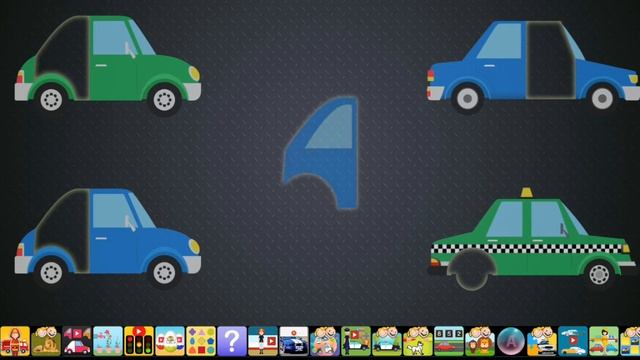 Игра для малышей ,, Собери машинку '' смотреть онлайн