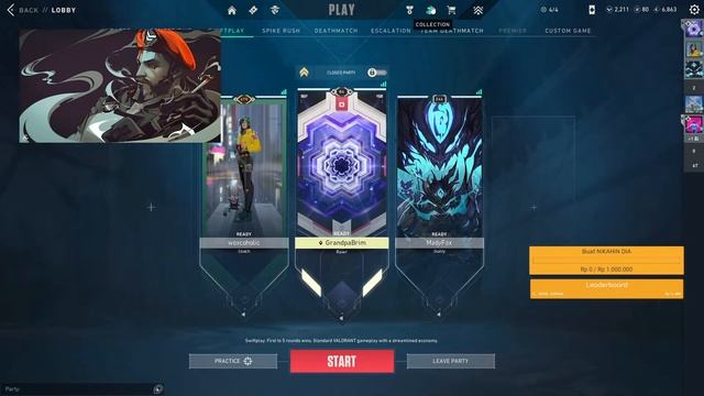 Valorant Indonesia | Daily Live #6 смотреть онлайн