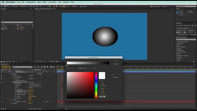 After Effect Quick Tip: shape layer transparency gradients смотреть онлайн