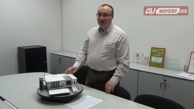 Беспроводное подключение проектора BenQ W1070+ смотреть онлайн